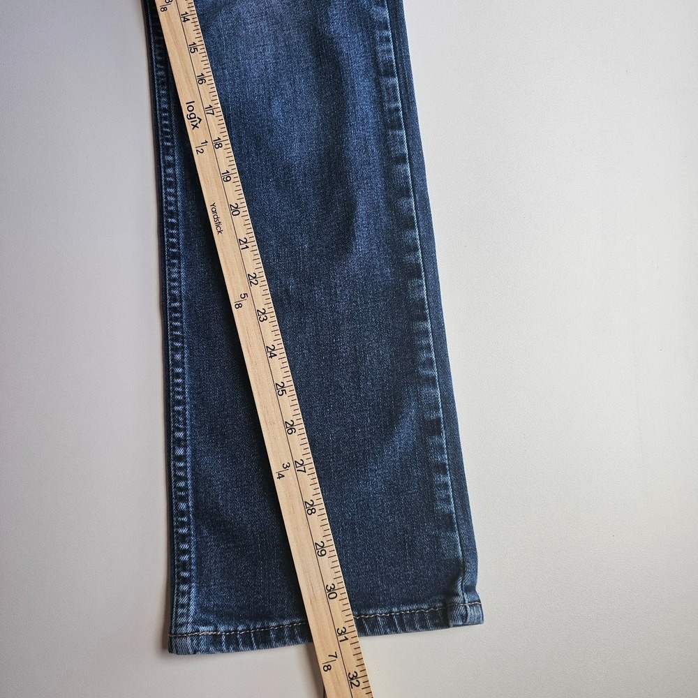 Hollister Epic Flex Bootcut Jeans Mens 31x32 Blue Denim Casual Mid Rise Preppy - Picture 8 of 10